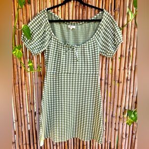 Madewell Jacquard Puff-Sleeve Mini Dress